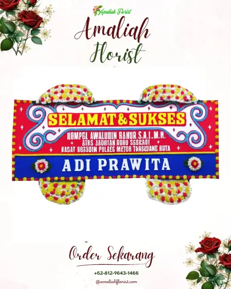 Papan Bunga Ucapan Selamat Palur
